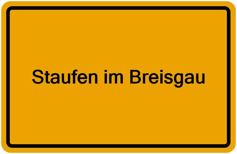 Handelsregisterauszug Staufen im Breisgau